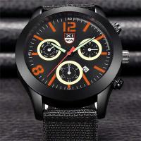 Reloj Deportivo de Cuarzo de Marca Leten Diseño Casual para Hombres Correa de Nylon Fecha y Minuto - details 3