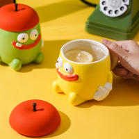 Taza de cerámica de viento taza creativa taza de manzana divertida personalidad peculiar ins masculinos - details 1