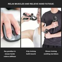 Ejercitador de manos con equipo de fitness Kit de fortalecimiento ajustable para dedos y antebrazo: mejora la fuerza de agarre y la flexibilidad con pinzas de mano de resistencia - details 3