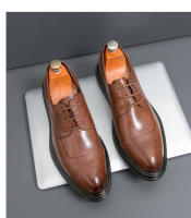 Zapatos de cuero casuales transpirables Vestido de negocios británico versátil - details 14