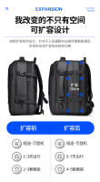 Mochila de expansión para hombres, nueva mochila de viaje de gran capacidad para ocio de negocios, mochila multifunción para computadora de moda - details 4