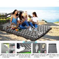 Almohada de Camping Doble Inflable, Gruesa, Impermeable, Integrada en Bombilla, Para Dos Personas - details 3