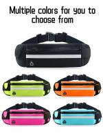 Hombre/mujer Marathon Trail para teléfono botella de agua deportes Fanny Pack Fiess doble bolsillo correr cinturón riñonera - details 5