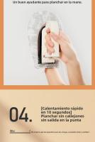 Heroroad Electroplancha en Miniatura en Forma de Helado: Ideal para Uso Doméstico, Viajes y Estancias en Residencias Estudiantiles - details 9