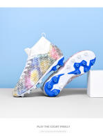 Las zapatillas de fútbol transpirables de caña alta para hombre y mujer son antideslizantes y resistentes al desgaste. - details 25