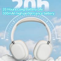 Auriculares inalámbricos con Bluetooth,Micrófono Desmontable Plegable,Sonido envolvente, Cancelación De Ruido, HiFi - details 2