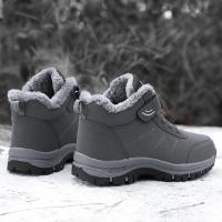 Botas de mujer, zapatillas, botas Faus, zapatos de exterior para hombre, botas de nieve impermeables, tobillo Hombres - details 7