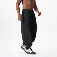 Los pantalones de trabajo sueltos de la marca de moda de verano para hombres están de moda y son relajantes. - details 5
