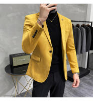 Traje de Abrigo de Piel de Ciervo de Alta Calidad Ajuste Delgado, Moda de Negocios Casual, Botón Único - details 23