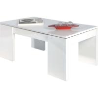 Mesa de Centro Elevable, Mesita de Salon Comedor, Acabado en Gris Ceniza, Medidas: 100 cm (Largo) x 50 cm (Ancho) x 43-54 cm (Alto) - details 23