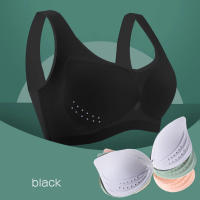 Sujetadores para dormir finos, suaves, cómodos, de uso diario, Bralette Invisible con almohadilla extraíble, cuello en V, Bralette - details 6