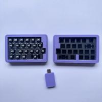 Jin45 Kit Teclado Dividido Inalámbrico Modo Único 2.4G Con Dongle, Hot Swap Personalizable, VIAL Y Color Rosa. Accesorios para teclados mecánicos gaming, compatibles con personalización y cambio rápido de interruptores. - details 2