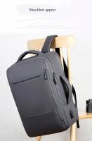 Mochila de gran capacidad para hombre, Mochila para ordenador con carga USB - details 4