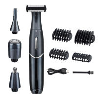 Eliminador de vello eléctrico para zonas íntimas, afeitadora de precisión para Bikini, piernas, axila, afeitadora de barba facial, afeitadora de pelo, recortadora de pelo de nariz - details 12