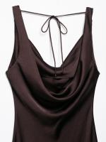 Estilo nuevo vestido largo versátil con textura satinada a la moda para mujer 2590/987/600 - details 18
