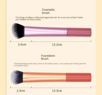 Juego de brochas de maquillaje Kabuki, 8 piezas, para base cosmética en polvo, colorete, sombra de ojos, mezcla, herramienta de belleza - details 6