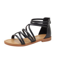 Sandalia 2025 sandalias verano nueva moda plana mujer casual correa versátil - details 1