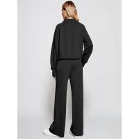 YC1508 Conjunto Casual de Mujer de Dos Piezas: Sudaderas de Gran Tamaño y Pantalones de Pierna Ancha para Mujer - details 27