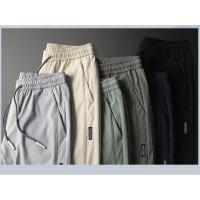 Pantalones Casuales De Seda Para Hombre Verano 2023 Pantalones Deportivos Rápidos Secado Color Sólido Moda Bolsillo Recto Low Waist - details 9