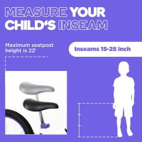 Bicicleta de Equilibrio para Niños Adecuada para Edades de 4-9 Años Rueda de 16 Pulgadas - details 4
