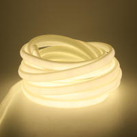 Tira de luces LED COB regulable, cinta de luz de neón, enchufe de la UE, 288 K, 3000K, 4000K, AC220V, CRI RA90, para jardín al aire libre, 6000 LED/M - details 4