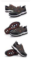 Zapatos de senderismo para hombre, zapatillas de deporte resistentes al deslizamiento, botas de montaña con cordones, talla grande 39-48 - details 16