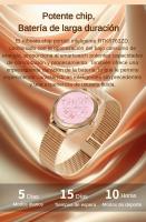 Reloj Inteligente para Mujeres SANLEPUS, Rastreador de Actividad Física, Monitor de Salud para Frecuencia Cardíaca, Oxígeno en Sangre y Sueño, Pantalla AMOLED de 1.19'' Reloj Inteligente de Fitness para Android iPhone, Correas Dobles de Acero y Silicona - details 10
