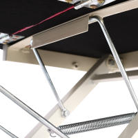 Cama de masaje con taburete, silla reclinable ajustable y plegable para salón de belleza, tatuaje, Spa, 3 secciones - details 7