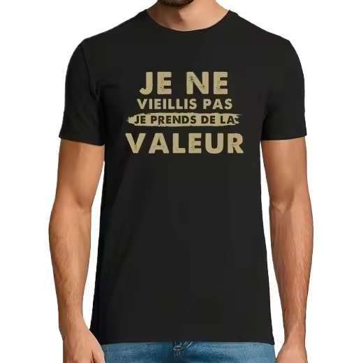 no envejezco tomo valor Camisetas regalo jubilación - 1