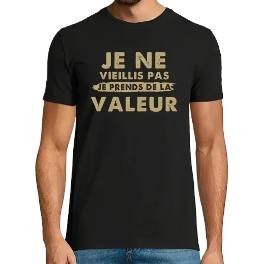 no envejezco tomo valor Camisetas regalo jubilación - 1