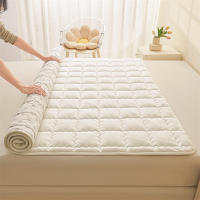 Bonenjoy, 1 pieza, colchón acolchado, colcha suave, adornos de cama finos, funda para alfombrilla de cama de Color sólido, suelo de colchón para el hogar (sin funda de almohada) - details 7