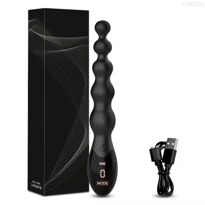 Leten-pulpo tentáculo vibrador masculino, masajeador de próstata, tapón Anal, bolas anales de silicona, Juguetes sexuales eróticos para mujeres y hombres - 1