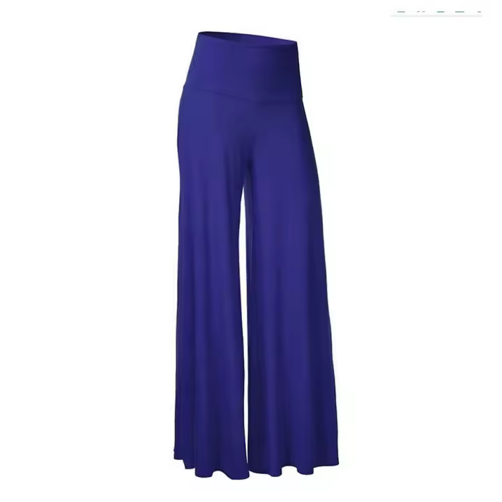 Pantalones de Yoga de Seda para Mujer Transpirables, Adecuados para el Verano, Sueltos, Oversize, Ideales para Gimnasia, Ballet, Deportes - 1
