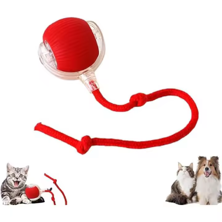 2024 Smart Kattboll Leksaker Automatisk Rullande Boll Elektrisk Kattsak Sjhelyvstyrning Interaktiv Katt Hund - 1