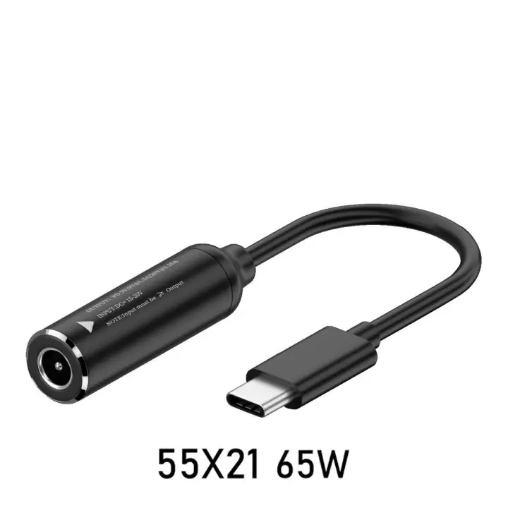 Cable de Carga Tipo-C a DC 65W Reconocimiento Automático PD Salida DC 5/9/20V - 1