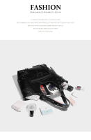 Nueva moda versátil Diablo locomotora remache Tote diseño bandolera bandolera hombres y mujeres - details 5