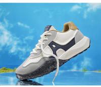 Zapatos de papá ligeros y versátiles de ocio de moda para hombres de talla grande al aire libre con cómoda superficie de cuero para deportes y correr - details 13