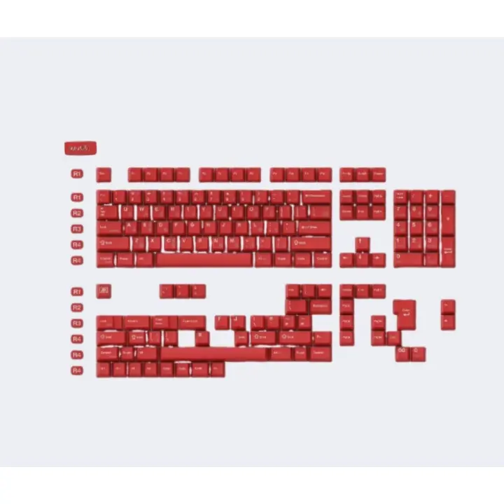 Teclas Cherry Profile, Teclas de Dos Colores y Tres Colores, Ejes Magnéticos, Teclas para PBT/ABS, Teclas para Teclados Mecánicos. Se incluyen teclas adicionales. Estas teclas Cherry Profile combinan diseños de dos y tres colores, compatibles con ejes Mag - 1