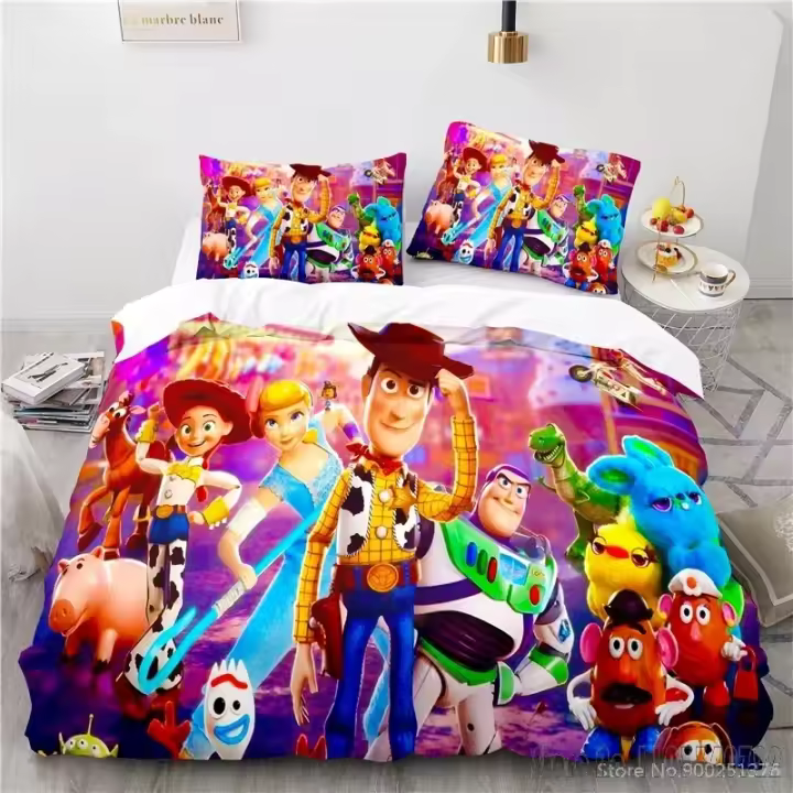 Juego de Fundas de Almohada de Toy Story Buzz Lightyear Funda de Almohada HD para Niños - 1