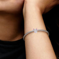 Colgante de Hada de Corazón de Suerte de Plata Esterlina 925 Nuevo Diseño de Verano 2024 para Pulsera Collar DIY - details 0