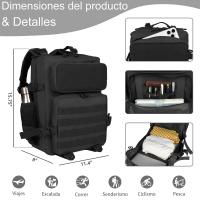 Mochila Táctica Militar Rucksack de Asalto Molle para Viajes al Aire Libre Caza y Campamento - details 15