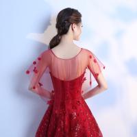 Chal elegante de tul para novia, capa suave para baile de graduación y noche, accesorios de boda - details 2