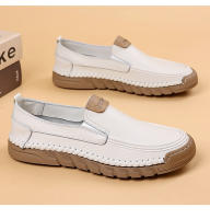 Nuevos zapatos casuales de cabeza redonda para hombres de cuero para hombres, mocasines, zapatos para hombres - details 30