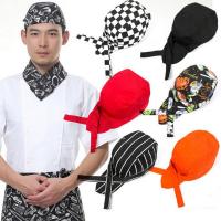 Sombrero de Chef transpirable, gorro de trabajo ajustable de algodón para cocinar, cómodo, de malla, para camarero, panadería - details 3