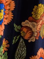 Camiseta informal de estilo playero para hombre, camisa de manga corta no elástica, Floral, ropa de verano - details 6