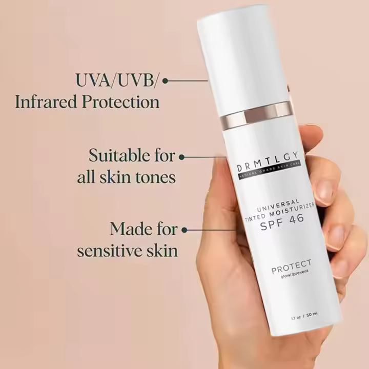 Crema hidratante de ácido hialurónico, protector Solar SPF46, protección Solar UV, crema bloqueadora Solar nutritiva de larga duración - 1