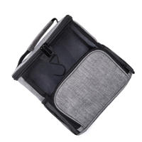 Bolsa de almacenamiento de cosméticos de viaje impermeable, bolsa de maquillaje de tela Oxford Durabel para viaje, organizador y uso diario - details 0