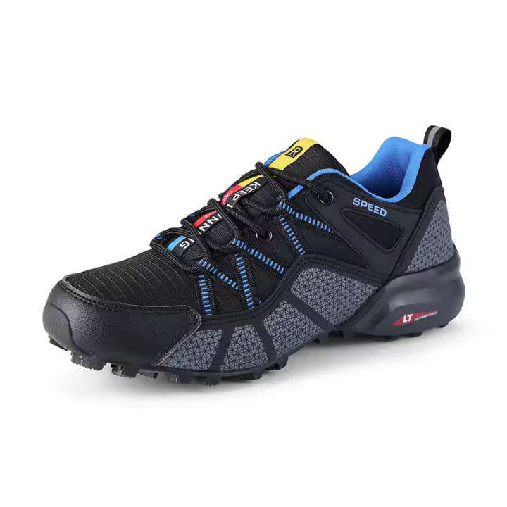 Zapatos de Senderismo Transpirables de Malla Suela de Goma Natural Antideslizantes Forro de Cuero - 1