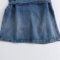 Chaqueta vaquera desgastada con cuello redondo para mujer Nueva moda de verano - details 4