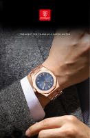 POEDAGAR-Reloj original para hombres con impermeable luminoso Calendarios moda reloj de cuarzo lujo - details 0
